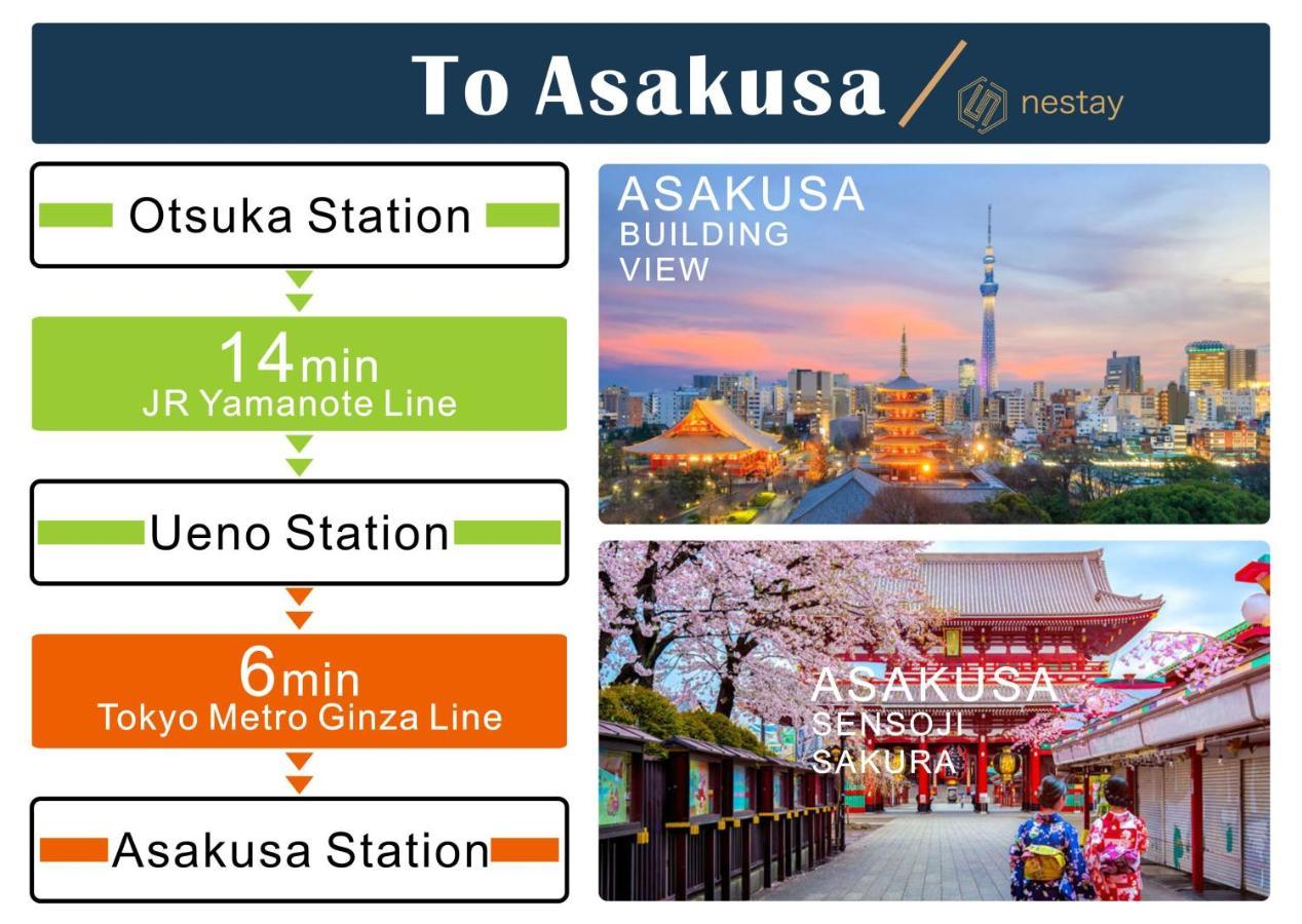 Nestay Villa Tokyo Otsuka Tóquio Exterior foto